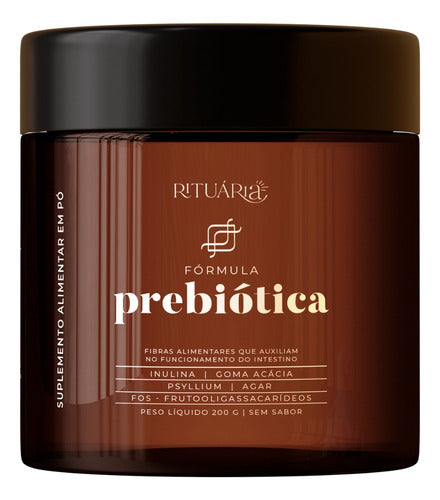 Fórmula Prebiótica Rituária | Saúde Intestinal e Pele Uniforme | Inulina, Psyllium e Goma Acácia 200g