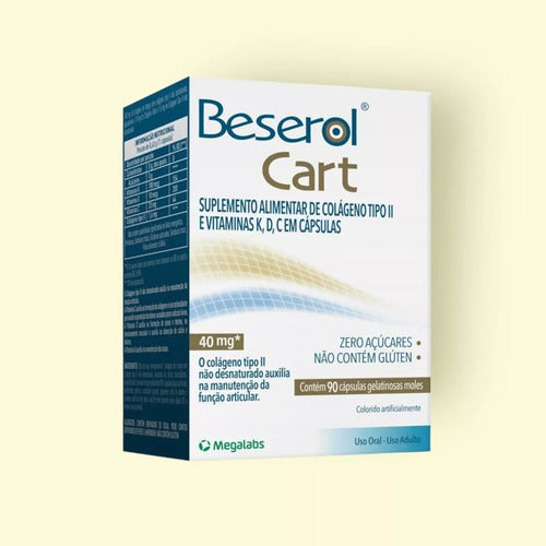 Beserol Cart Colágeno T2 90 Cápsulas