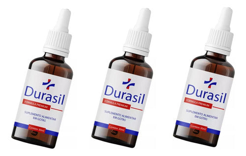 2 X Durasil 30 Ml Original - Unica Loja Oficial - Envio Hoje