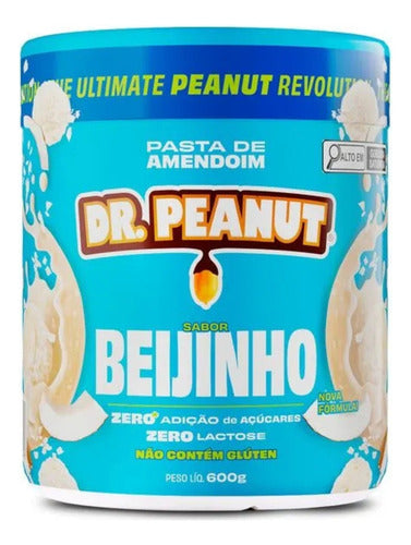 Pasta De Amendoim Com Whey Protein Beijinho (600g) Dr. Penau