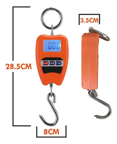 Balança Digital Suspensa 100kg 200kg Alta Precisão