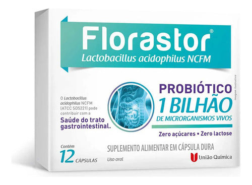 Kit 6 Florastor Equilíbrio Intestinal 12cps - União Química