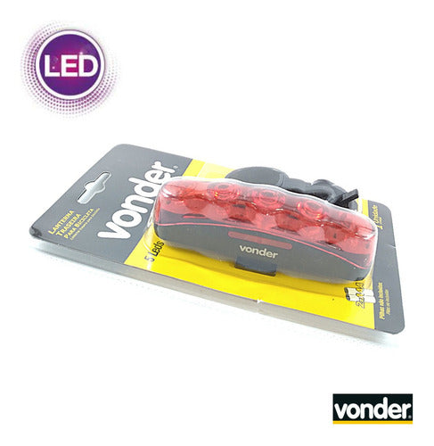 Lanterna Traseira Para Bicicleta Vonder