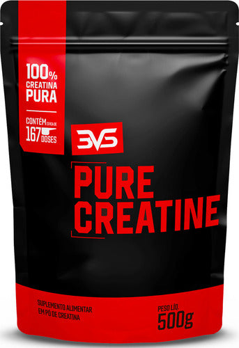 CREATINA MONOHIDRATADA 500g - 100% Pura - 3VS Nutrition