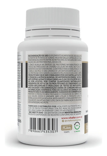 Colosfort Lactoferrin Plus 400mg (30 Caps) Vitafor Sabor Sem sabor
