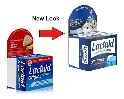 Lactaid 120 Comprimidos Dos Eua