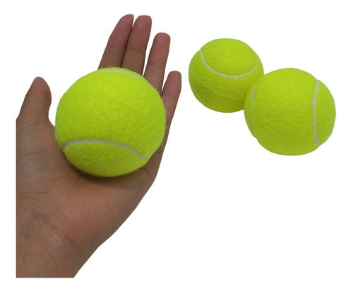 Bolas De Tênis Sport Presente 9 Unidades Verde Amarelo