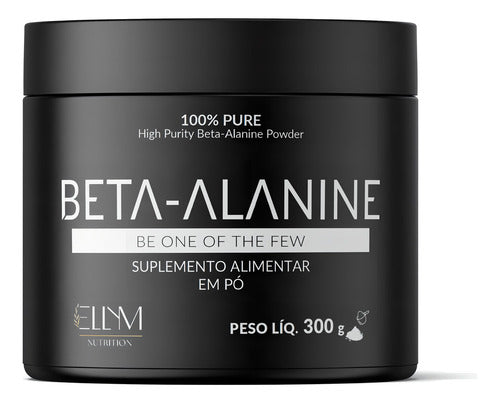 Beta Alanina 300g 100% Pura Suplemento Em Pó Treino  Ellym Nutrition Sabor Sem sabor