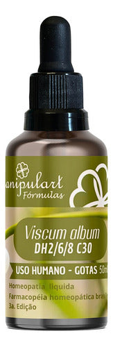 Viscum Album Homeopático Uso Humano Gotas 50ml. Sabor Sem Sabor