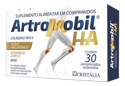 Artromobil Ha 30 Comprimidos - Cristalia Sabor Without Flavor