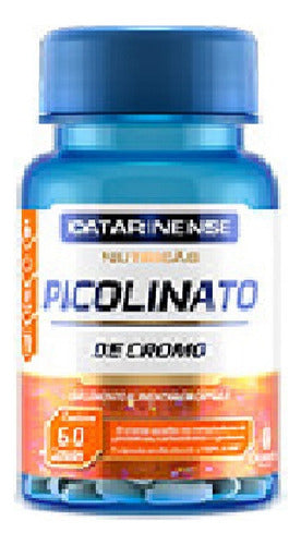 Picolinato De Cromo 60 Cápsulas Catarinense Pharma Sabor Sem sabor