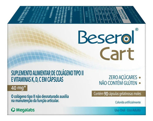 Beserol Cart 40mg 90 Cápsulas
