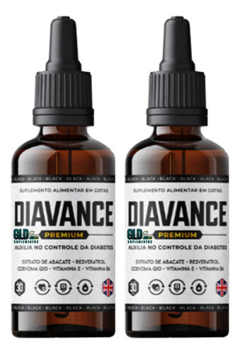 5x Frascos Diavanci Premium -melhor Com O Açúcar Controlado