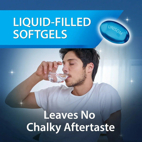 Unisom Sleepgels Nighttime Sleep-aid - 100 Unidades Sabor Se
