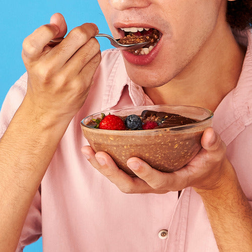 2x Mix De Proteínas Oatmeal Cacow Chocolate 450g
