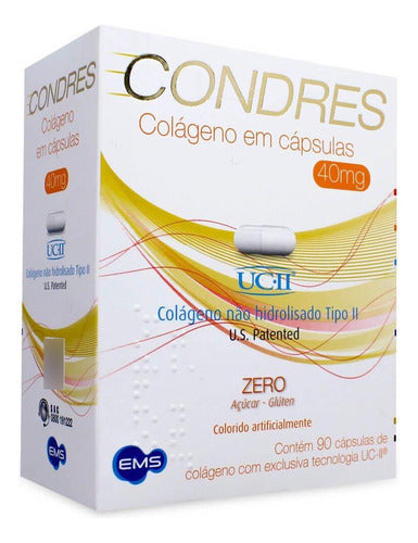 Condres Colágeno 40mg Com 90 Cápsulas