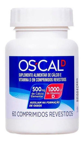 Os-cal D 500mg/1000ui 60 Comprimidos Sanofi