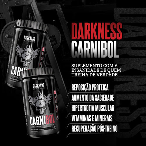 Darkness Carnibol Proteína Ultra Concentrada Chocolate - 900g