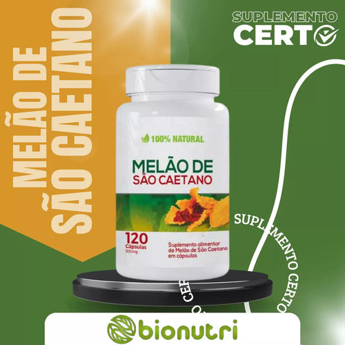Melão De São Caetano 120 Cáp Natural