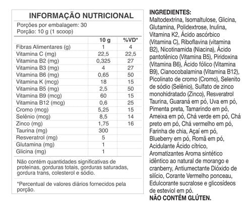 Vital 4k Sabor Morango E Cranberry 2.0 - 900g