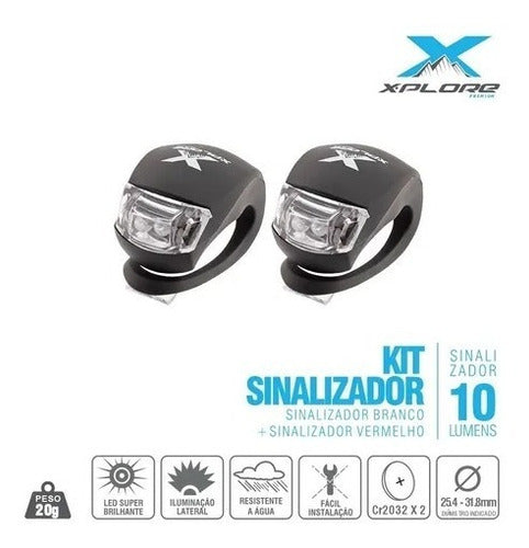 Kit Sinalizadores Dianteiro E Traseiro Led - L-3192
