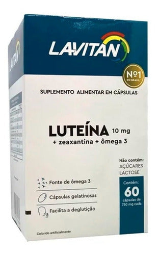 Lavitan Luteína Com 60 Cápsulas