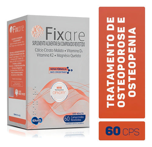 Suplemento Alimentar Fixare Com 60 Comprimidos Revestidos