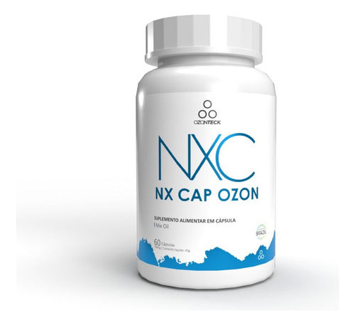 Capsulas De Ozonio Nx Cap Blend De Oleos 60 Cap. Sabor Sem Sabor