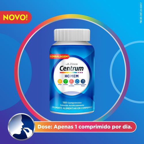 Multivitamínico Centrum Homem 150 comprimidos