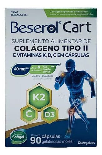 Beserol Cart 40mg 90 Cápsulas