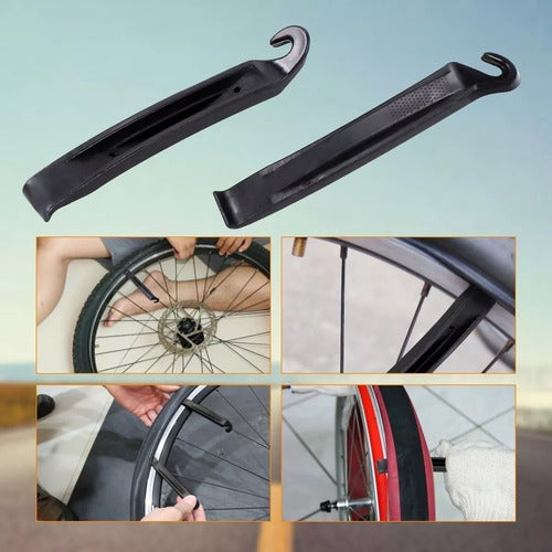Estojo Kit Ferramentas Bike Acessórios Bomba Kit Remendo