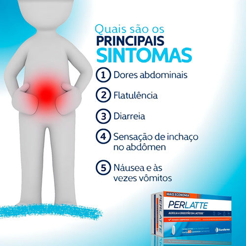 Perlatte C/60 Mais Economia 9.000 Eurofarma Sabor Sem sabor