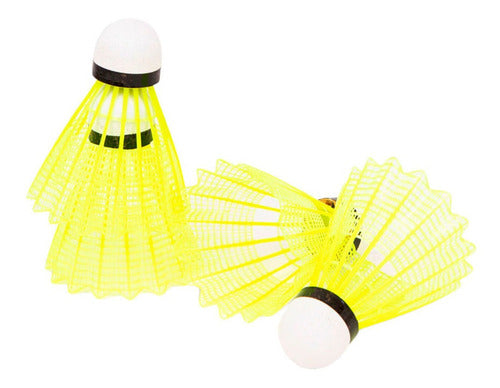 Peteca Para Badminton Vollo Tubo Com 6 Única