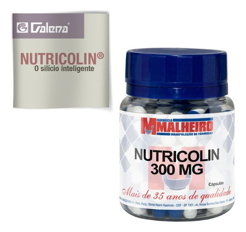 Nutricolin 300mg 120 Cápsulas C/ Selo De Autenticidade