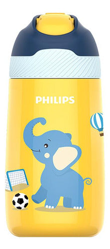 Kit Copo Térmico E Garrafa Philips Adulto E Infantil