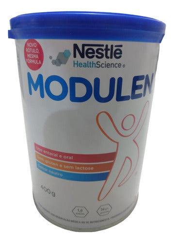 Modulen Nutrientes Nestlé Health Sem Sabor Lata 400g Pó Sabor Neutro (sem sabor)