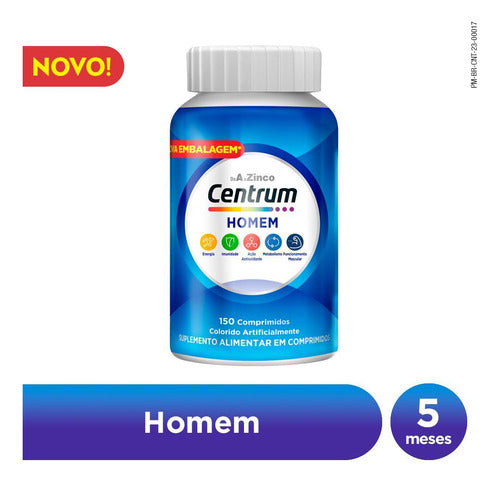 Multivitamínico Centrum Homem 150 comprimidos