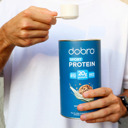 Sport Protein Dobro sabor Cookies´ Cream Sem Glúten 450g Dobro Sabor Cookies and cream