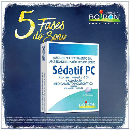 Sédatif Pc Boiron 2 Caixas Com 60 Comprimidos Cada
