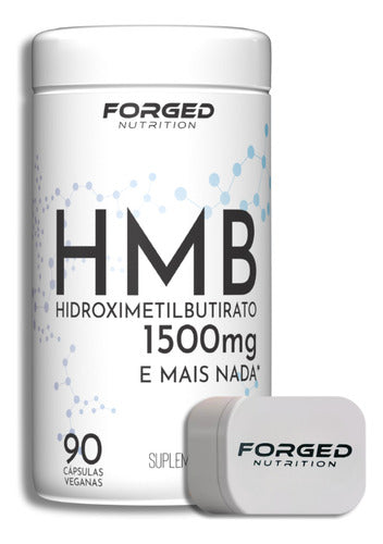 Hmb 1500mg 90 Vegan Caps - Forged Nutrition Sabor Sem sabor