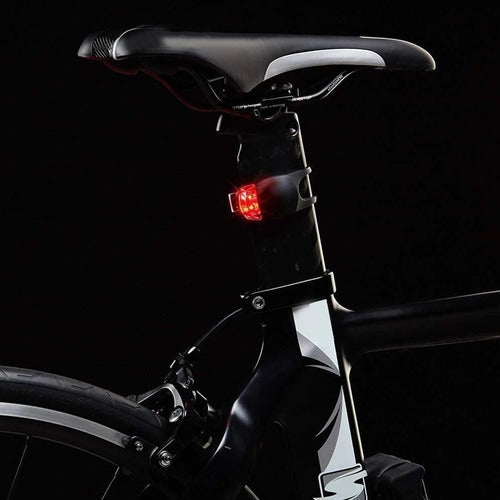 Sinalizador Led Duplo Modelo Sapinho Bike Kit 02 Unidades Cor Preto