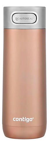Copo Térmico Luxe Autoseal 473ml Chardonnay Contigo Cor Rose gold