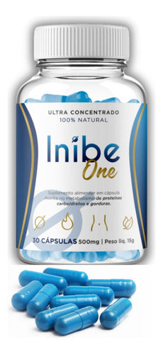 Inibe One Turbo Vitaminas Cápsula Vegano Ervas - Capsul.