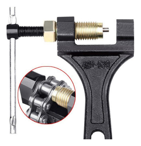 Chave Extrator Pino Corrente Motos C/420,428,520,525,530