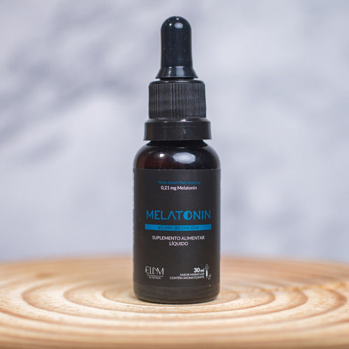 Melatonina Em Gotas Maracujá Ellym Nutrition Kit 3un 30ml
