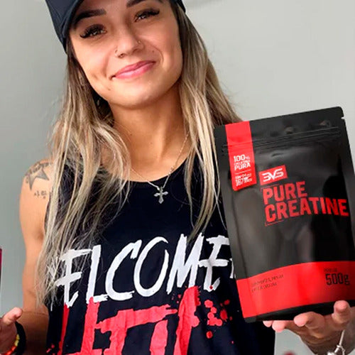 CREATINA MONOHIDRATADA 500g - 100% Pura - 3VS Nutrition