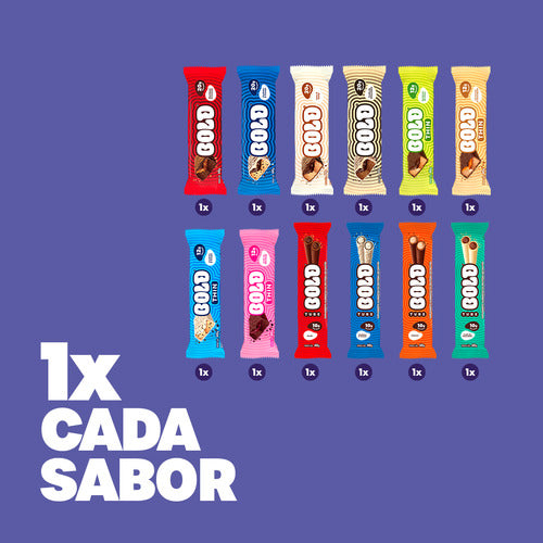Barra De Proteína Bold Snacks Caixa Mix - Caixa Com 12 Unida Sabor Mista