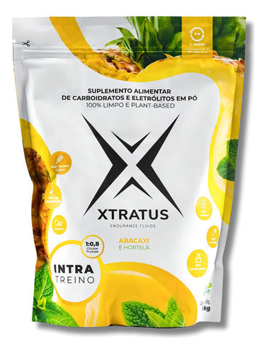 Intra-treino 1:0.8 Plant-based Abacaxi E Hortelã 1kg Xtratus