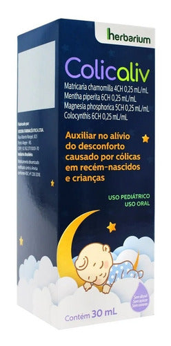 Colicaliv Gotas 30ml Alívio Da Cólica Do Bebê