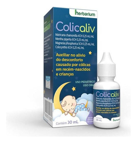 Colicaliv Gotas 30ml Alívio Da Cólica Do Bebê